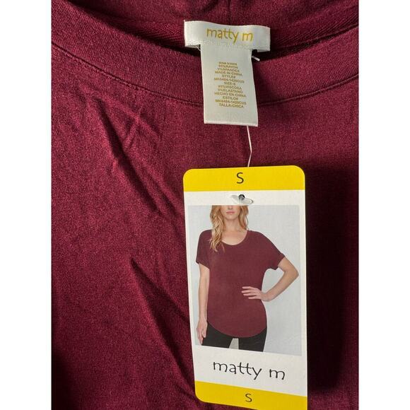 Matty M Short Sleeve Shirt Small NWT - Picture 4 of 7
